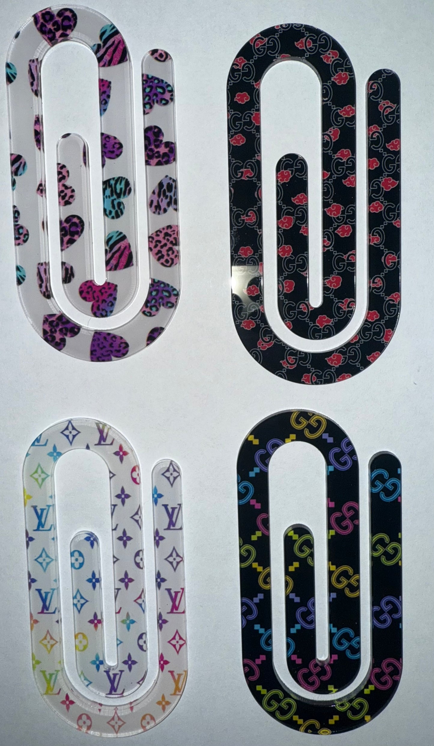 Jumbo Acrylic Paperclip