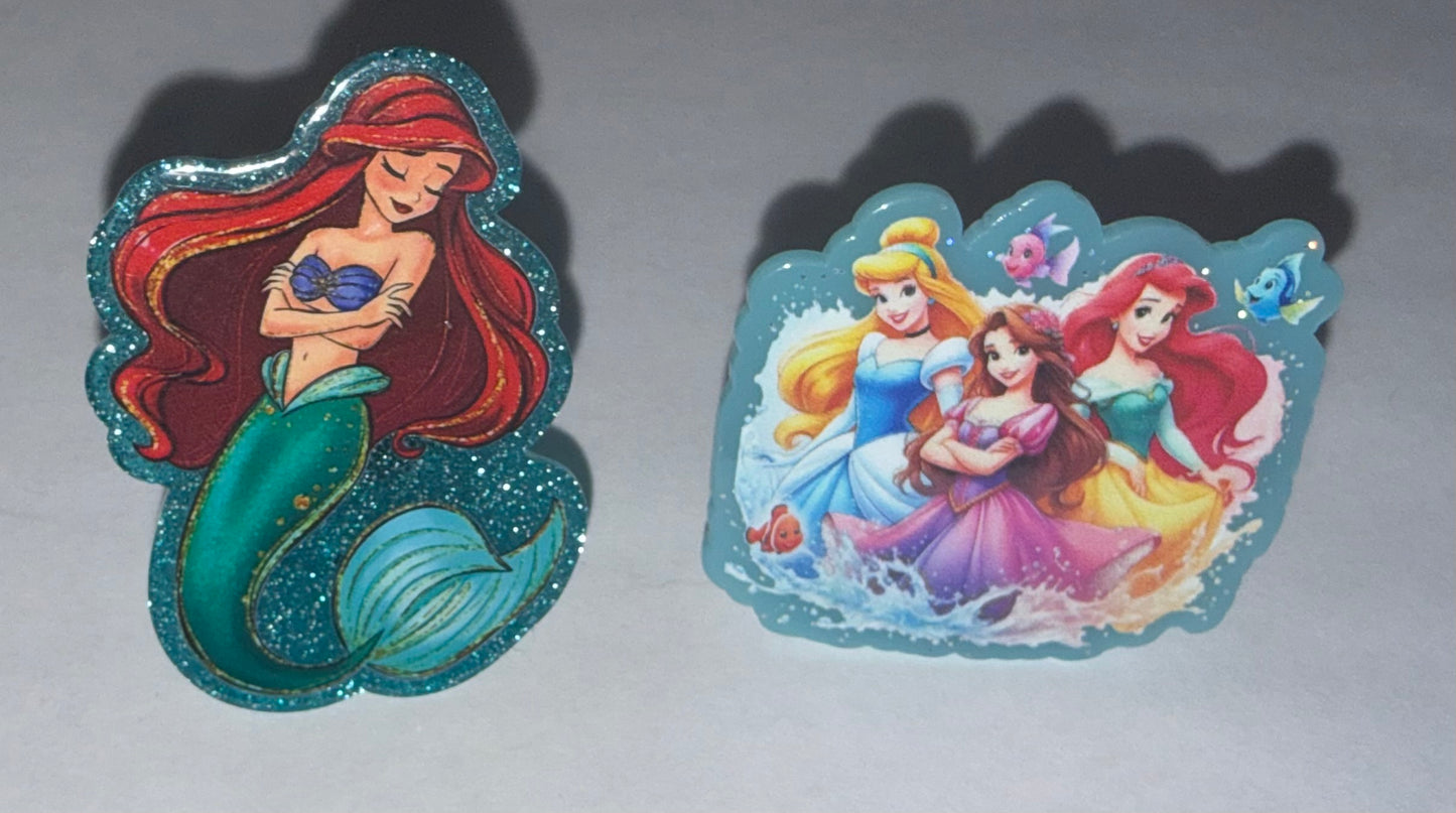 Acrylic Flatback Vent Clip