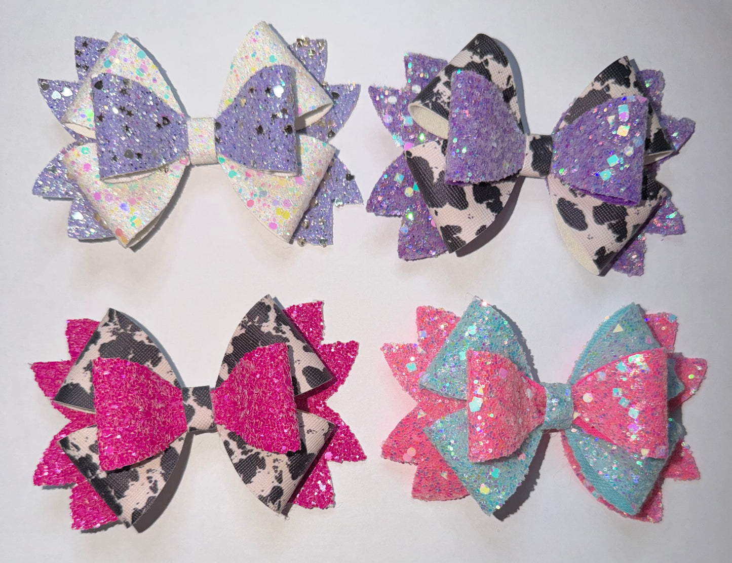 Big Bow Hair Clip/Straw Topper