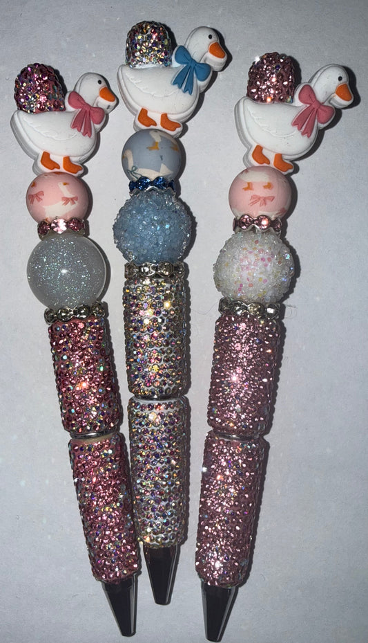 Rhinestone Beaded Pen